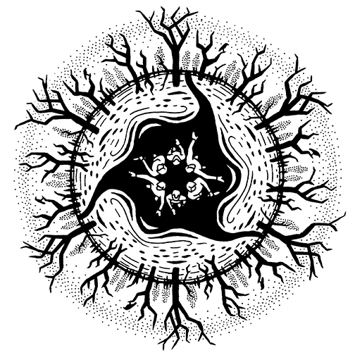 Murky – 2025 Inktober Art Print by Amanda Vance