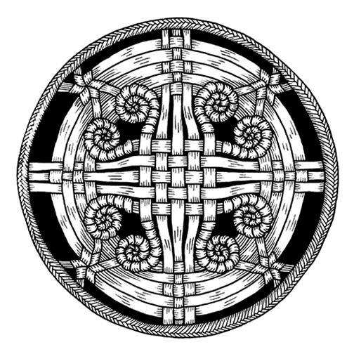 Weave – 2025 Inktober Art Print by Amanda Vance