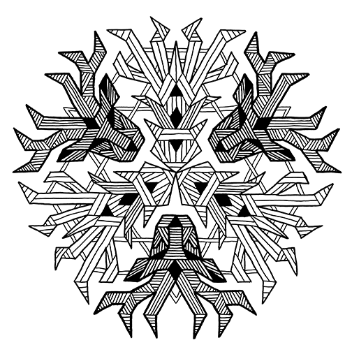 Deer – 2025 Inktober Art Print by Amanda Vance