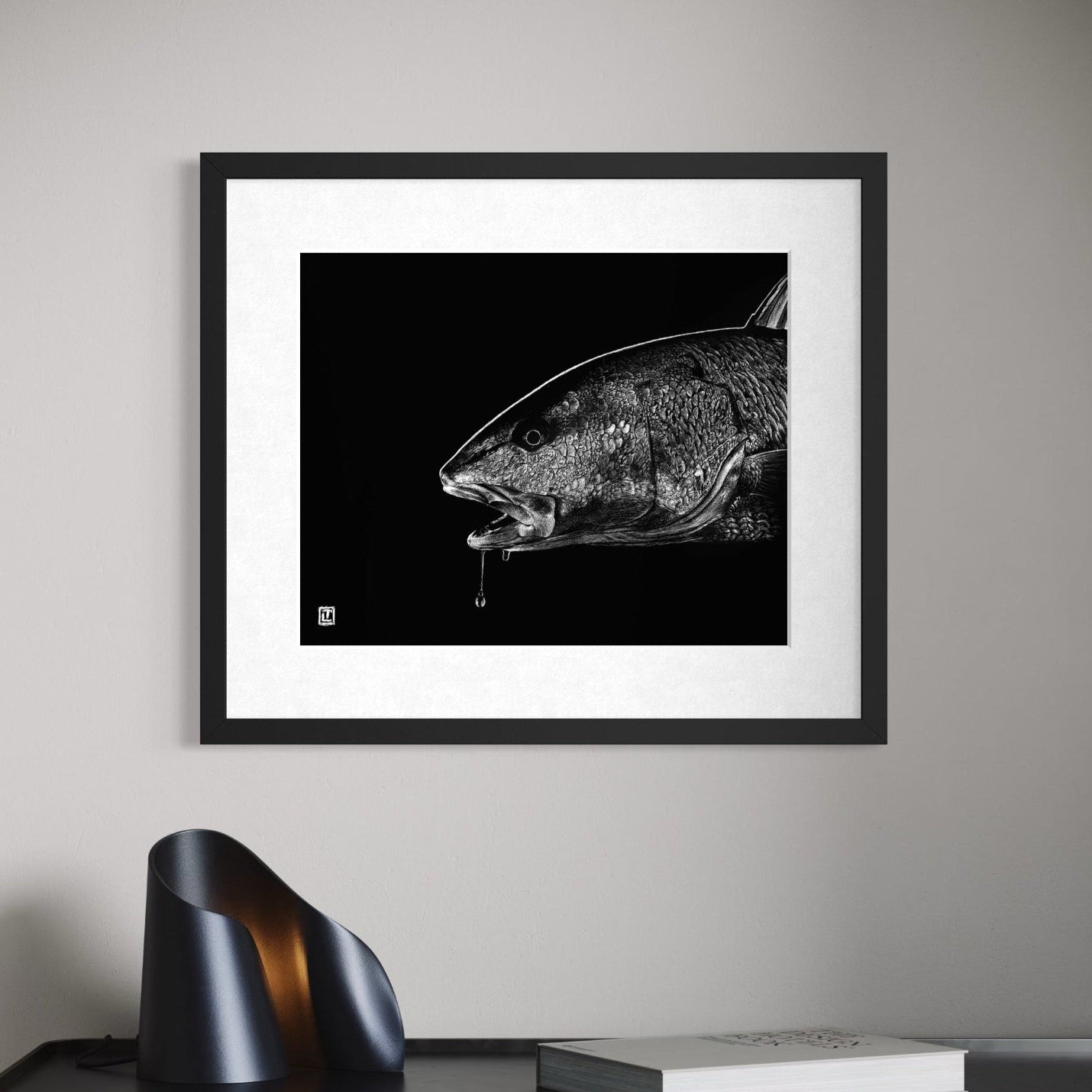 Redfish Drool I – Fine Art Print by Visual-ly
