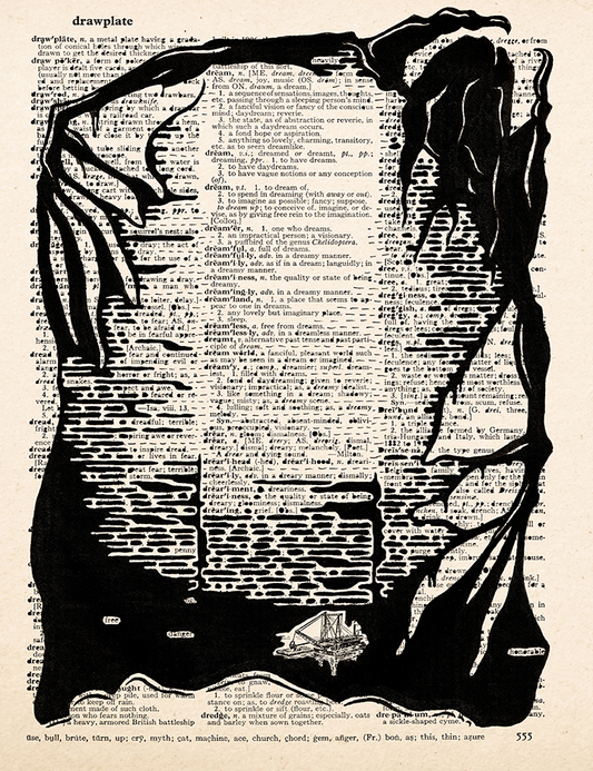 Dream – 2023 Inktober Series Fine Art Print by Amanda Vance